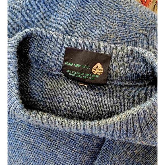 Ireland Men Wool Elbow Patches Sweater XL - Picture 10 of 10